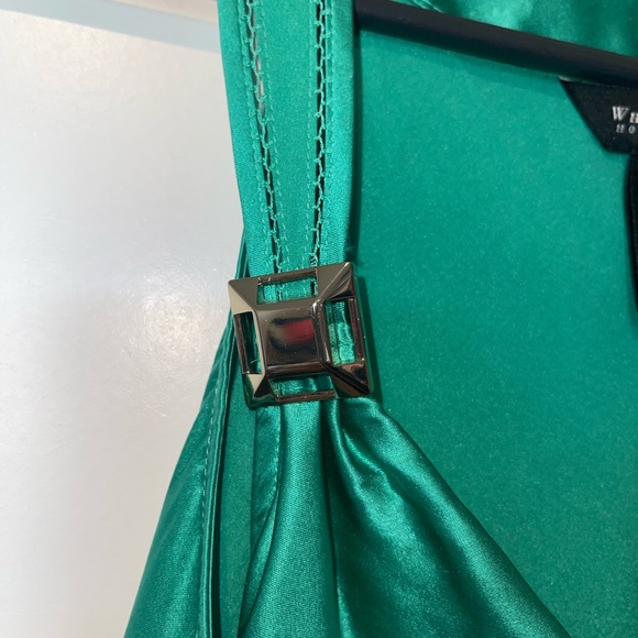 White House Black Market Silk Top (S) - Picture 3 of 4